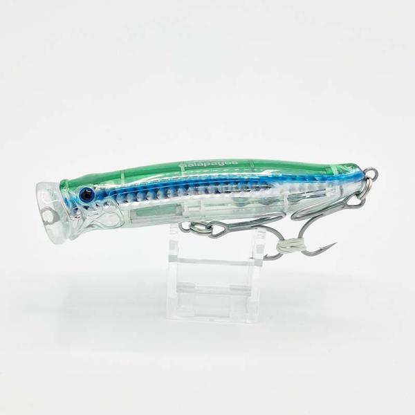 ガラパゴス×タックルハウス フィードポッパー 100SW #001 海峡グリーン