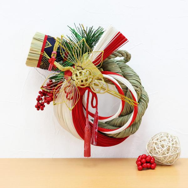 大阪長生堂 しめ縄 おしゃれ 注連縄 しめ飾り 正月飾り 玄関 モダン