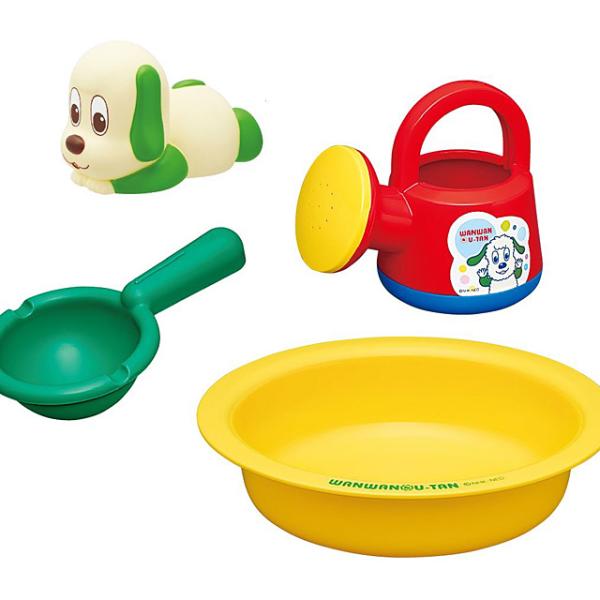 お風呂のおもちゃ4点セット ワンワンのおふろセット 赤ちゃん おもちゃ バストイ 木のおもちゃクラフト グレイン 通販 Yahoo ショッピング