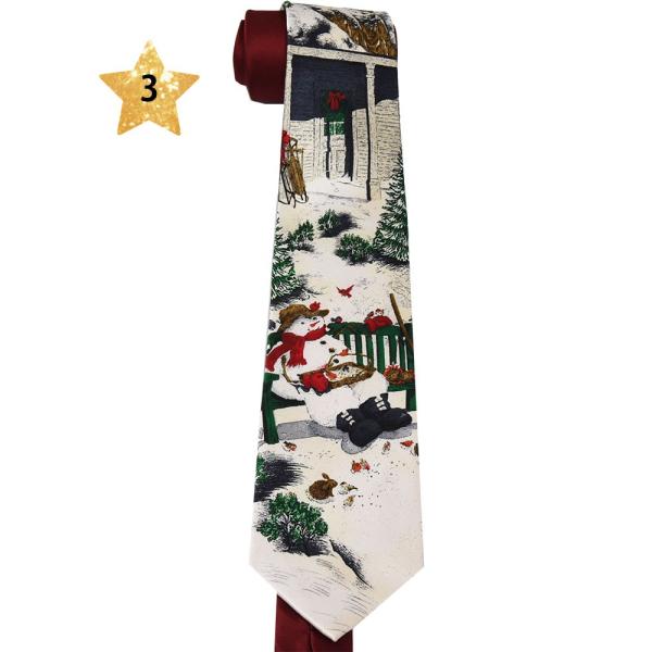 クリスマス シルクプリントネクタイ イベントからギフトまで!サンタや雪だるま・トナカイから雪の結晶まで /【Buyee】 クリスマス シルクプリントネクタイ イベントからギフトまで!サンタや雪だるま・トナカイから雪の結晶まで /【Buyee】