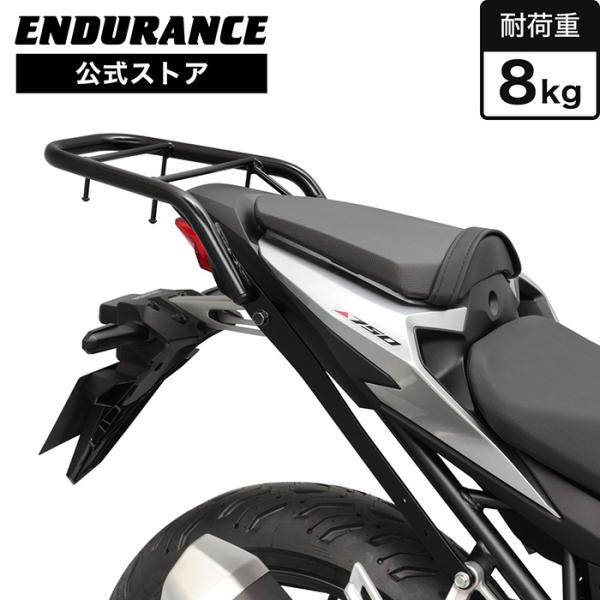 ENDURANCE（エンデュランス）CB750 HORNET RH24 リアキャリア ブラック バイク