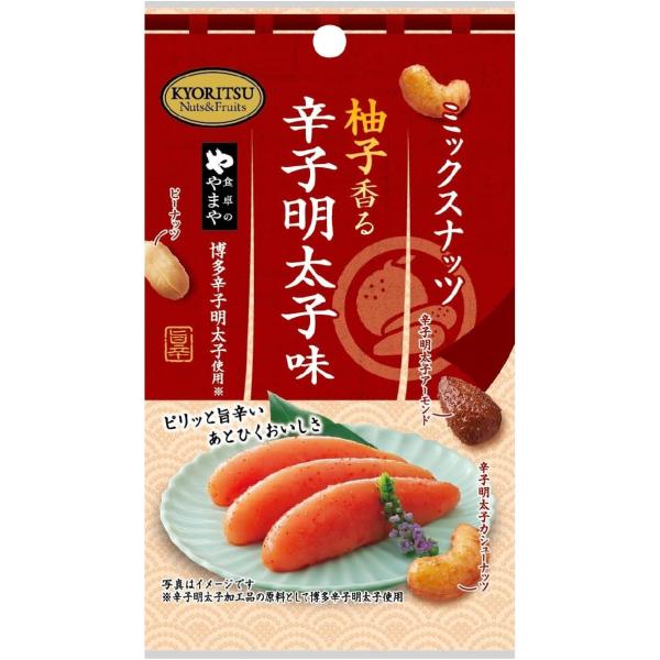 共立食品 APミックスナッツ柚子香る辛子明太子味 25g×6個