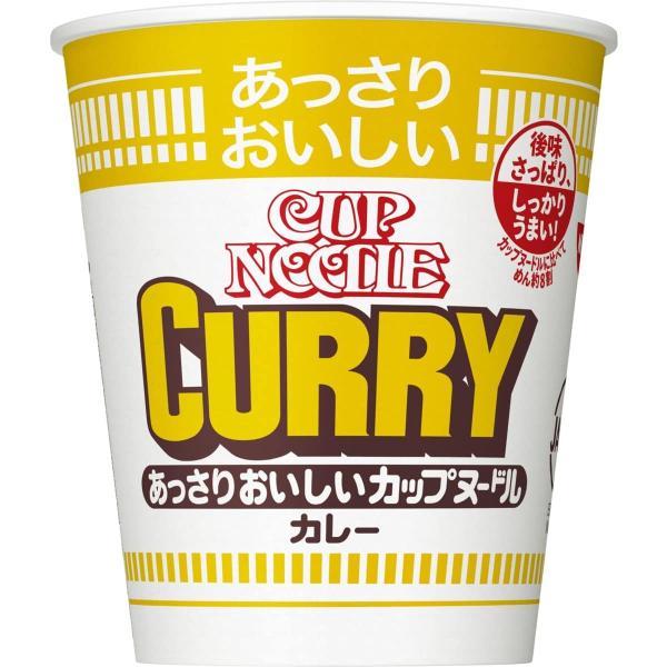 カップヌードル あっさりおいしいカップヌードル カレー 日清食品 カップ麺 70g×20個