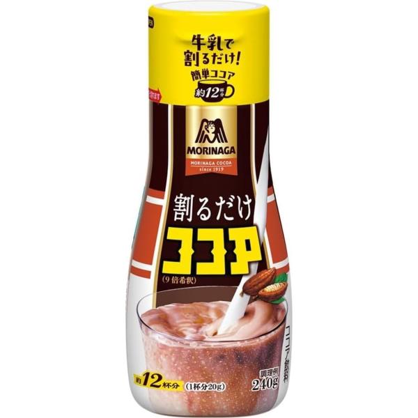 森永製菓 割るだけココア 240g ×6個