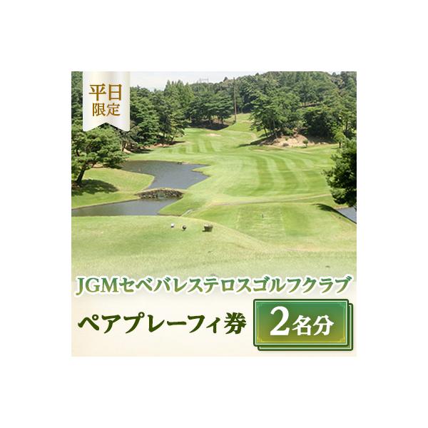 ふるさと納税 稲敷市 【平日限定】JGMセベバレステロスゴルフクラブペアプレーフィ券