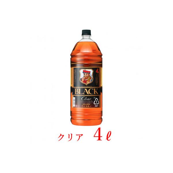 ふるさと納税 さくら市 ウイスキー ブラックニッカ クリア 4L×1本