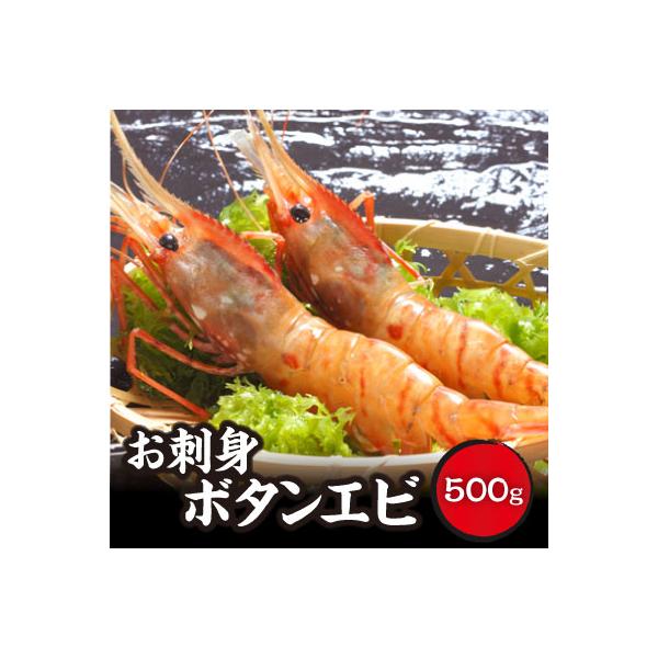 ふるさと納税 稚内市 お刺身ボタンエビ500g大中