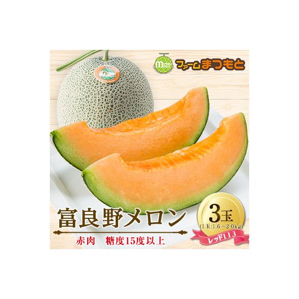 ふるさと納税 富良野市 【2027年発送】美味!秋の富良野メロン(レッド