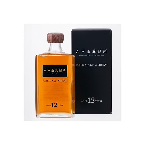 ふるさと納税 神戸市 六甲山蒸溜所ピュアモルトウイスキー12年 720ml