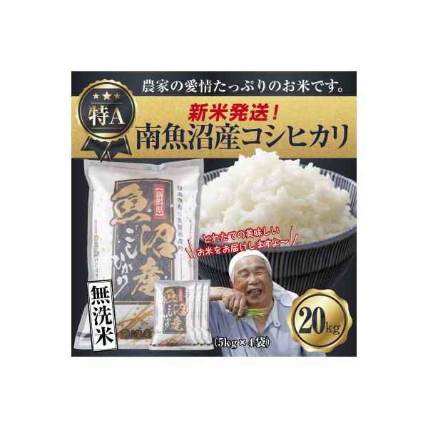 ふるさと納税 南魚沼市 【令和8年産 新米】 無洗米 南魚沼産