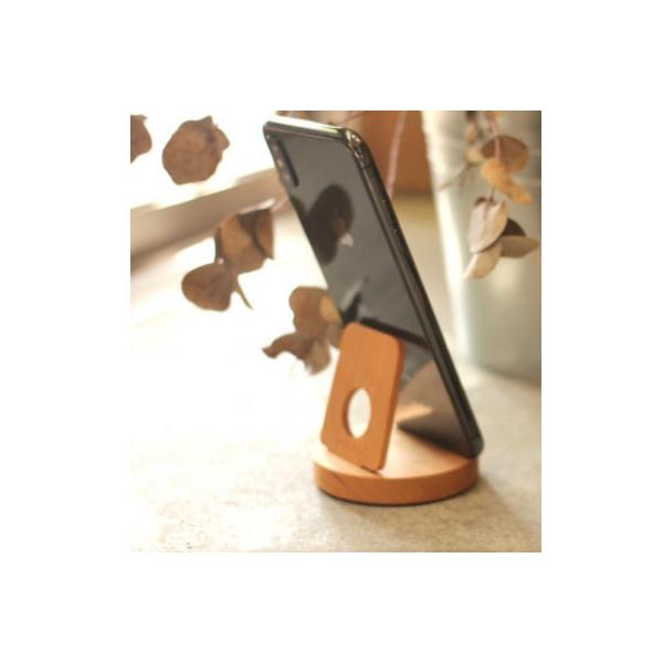 ふるさと納税 鯖江市 【Hacoa】汎用性高い木製スマートフォンスタンド