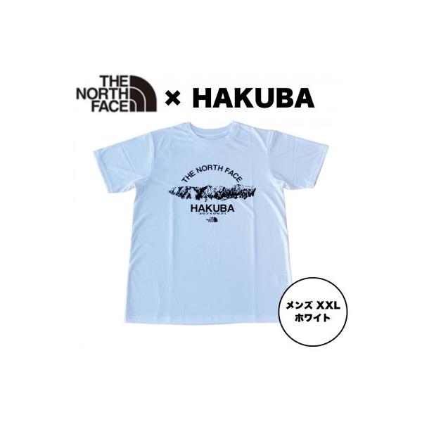 ふるさと納税 白馬村 THE NORTH FACE「白馬三山 Tシャツ」メンズXXL
