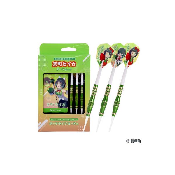 京町セイカダーツセット ふるさと納税 精華町 京町セイカ ダーツセット with DARTSLIVE CARD