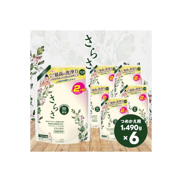ふるさと納税 高崎市 さらさ洗剤ジェル つめかえウルトラジャンボ
