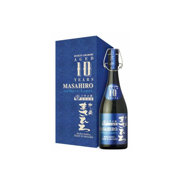 ふるさと納税 糸満市 琉球泡盛 10年 古酒 まさひろブルーラベル 40度
