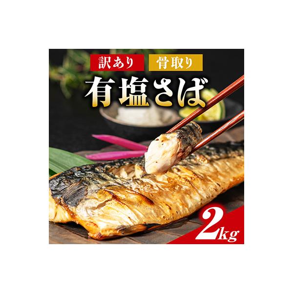 ふるさと納税 銚子市 訳あり骨取り有塩さば 2kg