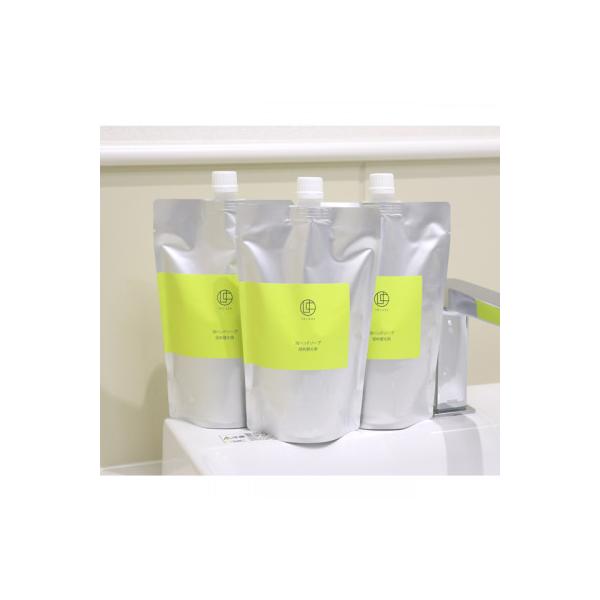 ふるさと納税 内子町 うちこコスメ泡ハンドソープ 詰め替え用500ml 3個