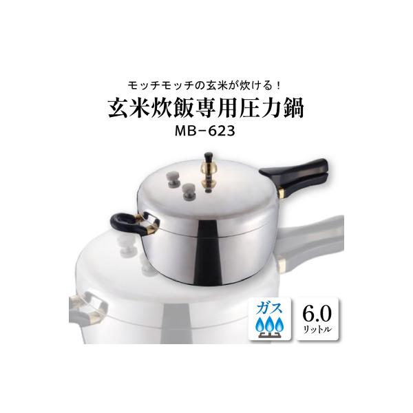 ふるさと納税 東根市 玄米炊飯専用圧力鍋MB-623 C-0029 : Yahoo