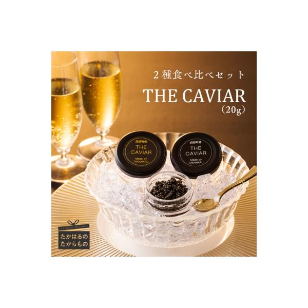 ふるさと納税 高原町 THE・CAVIAR(2種食べ比べセット) 合計20g　TF507