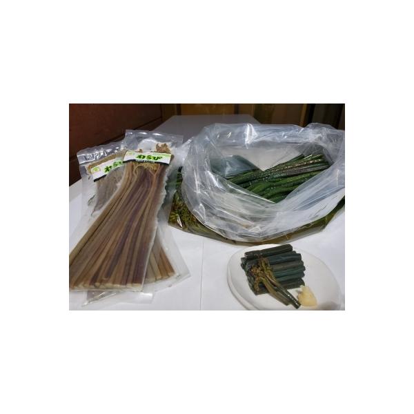 ■お礼品詳細　・内容量：あくぬきわらび1kg×2、水煮150g×2　・配送方法(通常/冷蔵便/冷凍便)：冷蔵　・賞味期限：発送日から5日間(水煮は開封後5日間)　・事業者：(株)小町の国手づくり工房　・地場産品基準：第3号　・地場産品基準に...