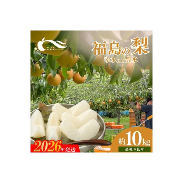 ■お礼品詳細　・事業者：有限会社あづま果樹園　・内容量：約10kg（18〜32玉入）　・賞味期限：発送日+5日程度※生ものですので期間に関わらずお早目にお召し上がりください　・配送方法：冷蔵便■お申し込み・配送・その他　・発送時期：2026...