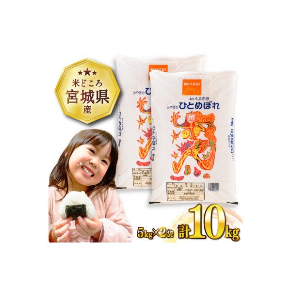 ふるさと納税 気仙沼市 米 宮城県産 ひとめぼれ 10kg (5kg×2袋