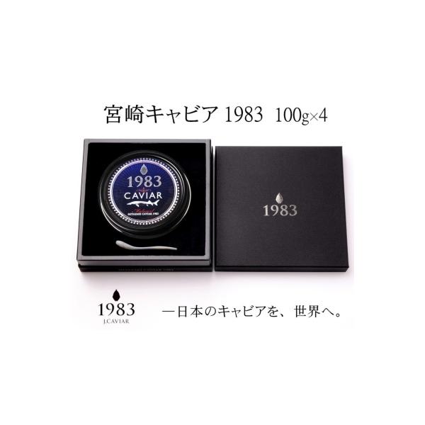 ふるさと納税 西都市 【1年定期便】MIYAZAKI CAVIAR 1983 400g 宮崎キャビア1983[2499]