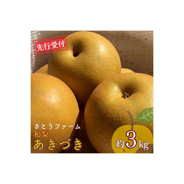 ■お礼品詳細　・事業者：さとうファーム　・地場産品基準：1 三条市内で生産されているため。■お申し込み・配送・その他　・発送時期：9月中旬〜10月上旬頃 　※天候や生育状況により、発送開始・終了時期が前後する場合がございます。 ※お申込み順...