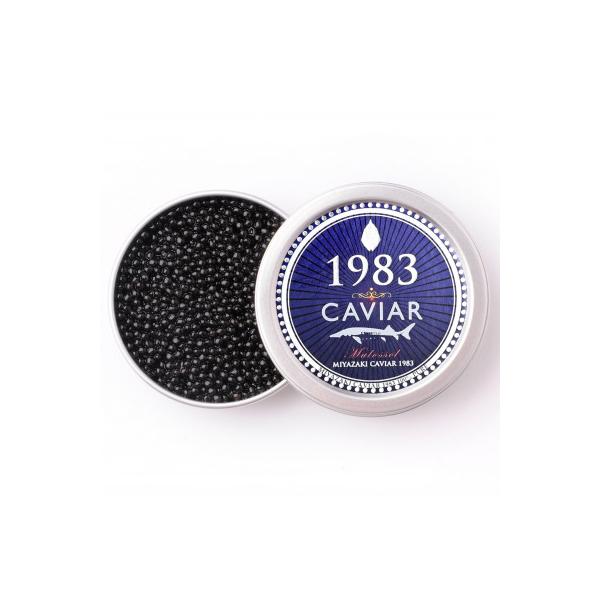 ふるさと納税 宮崎市 【毎月定期便】宮崎キャビア1983 (50g) 簡易パッケージ全12回