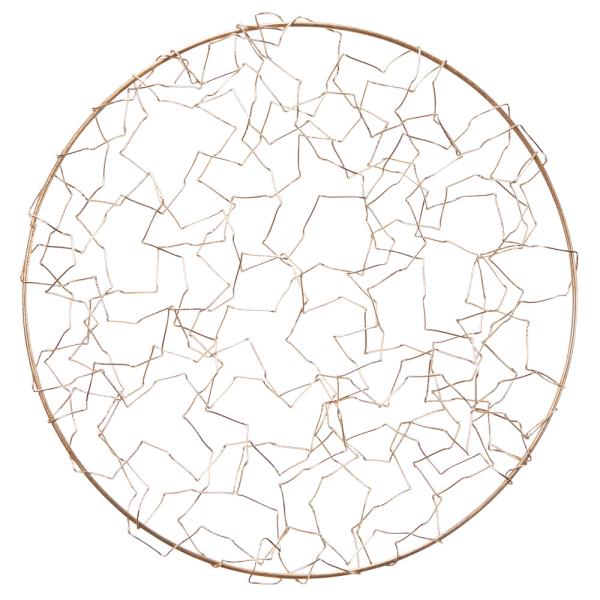 【商品仕様】（素材）※単位はセンチ直径20 奥行3 (メタル)( 2025AWasc )( allp5 )( 15_asoh )( allp5 ) 光沢 上品 エレガント 高級感 ウエディング ウェディング クラフト クリスマス クリスマス...