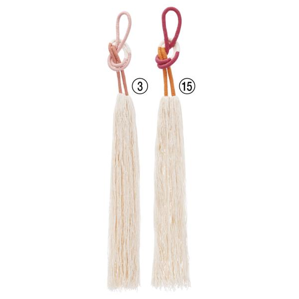 【商品仕様】（素材）※単位はセンチ全長48 タッセル34 (コットン)( 2025AWasc )( allp5 )( nwyrmt )( nwyrmt ) タッセル 縁起物 お正月 お正月アレンジ お正月花材 和 和風 和モダン 日本風 白...