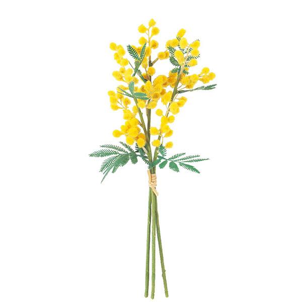 造花 とりよせ品 Asca アスカ ミモザバンチ 1束3本 イエロー Asc A 311 造花ドライフラワー専門問屋花びし 通販 Yahoo ショッピング