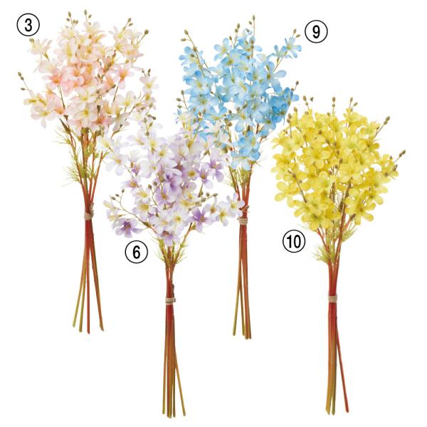 【商品仕様】(素材)全長33 花径2~3.5 (ポリエステル・ポリエチレン)※単位はセンチ( allp5 )(10_dras)( 15_asoh )( smlflw) 花束 ブーケ ワックスフラワー インテリア インテリアフラワー フェイク...