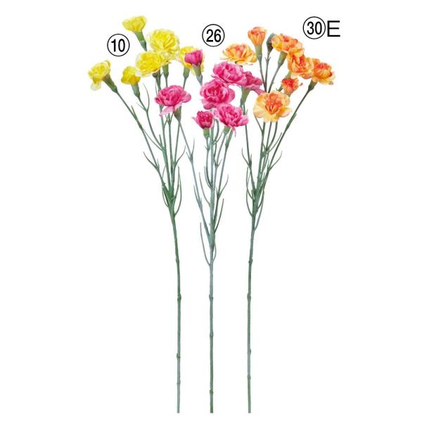 造花 とりよせ品 カーネーション×7 つぼみ×1 カーネーション 香石竹 こうせきちく carnation 母の日 インテリア シルクフラワー アスカ ASCA アスカ商会