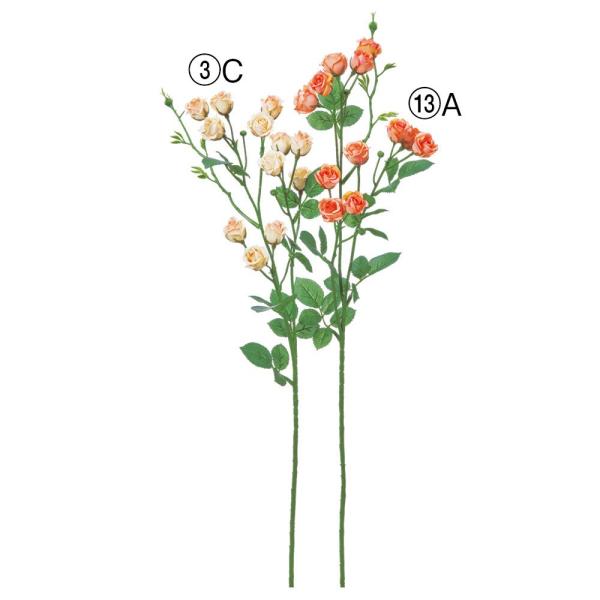【商品仕様】(素材)※表記サイズの単位はcmです全長65　花径2.5〜3　(ポリエステル・ポリエチレン)【お伝えしたいこと】※商品名の×(数字)は商品1点に含まれる花やつぼみの輪数です。( asc2026 )( allp5 )( 15aso...