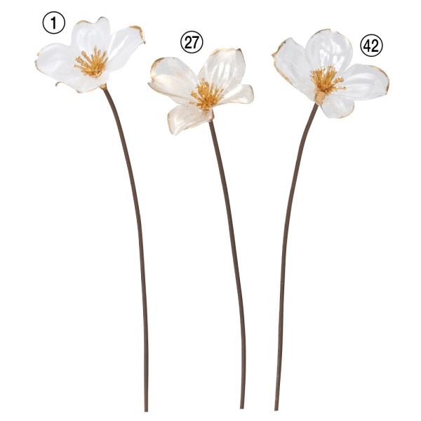 【商品仕様】(素材)全長15 花径4 (PET・ポリエチレン)※単位はセンチ※ヘッダー付PPバッグ入( 2024asc )( 15_asoh )( csg )( sprngflw )( allp5 ) 花水木 ドッグウッド ハンドメイド 材...