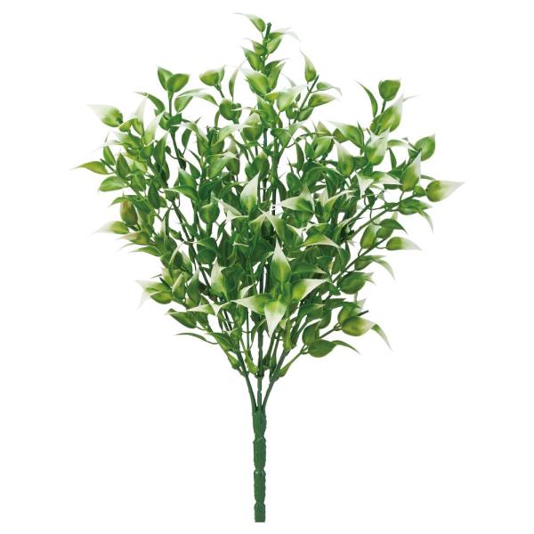 【商品仕様】(素材)※表記サイズの単位はcmです全長27　横幅20　(ポリエチレン)( asc2026 )( allp5 )( 15asoh ) リーフブッシュ 葉もの グリーン 枝葉 インテリア フェイク パーツ インテリアフラワー フェ...