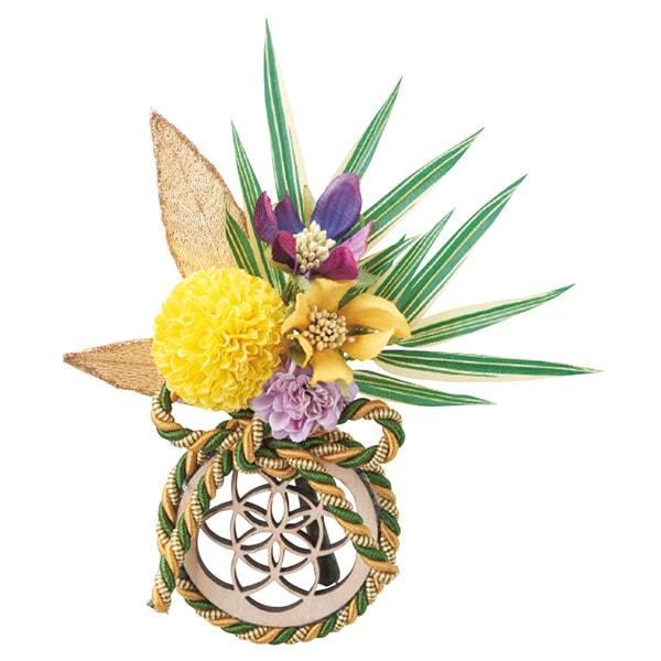 お正月飾り とりよせ品 Asca アスカ ブロッサムのミニ飾り しめ縄 注連縄 しめなわ 玄関 壁掛け リース スワッグ 吊るす 飾り Asc A 造花ドライフラワー専門問屋花びし 通販 Yahoo ショッピング