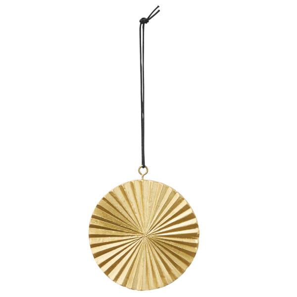 【商品仕様】（素材）※単位はセンチ直径7 奥行0.4 (レジン)(ヘッダー付PPバッグ入)( 2025AWasc )( allp5 )( omt )( 15_asoh )( allp5 ) クリスマスオーナメント 丸 メダル メダル型 金 ...