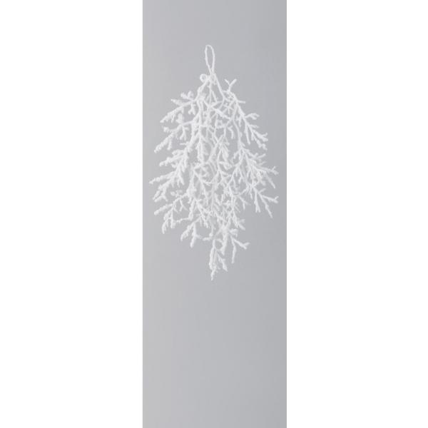 【商品仕様】（素材）※単位はセンチ全長53 幅30 (ポリエチレン)( 2025AWasc )( allp5 )( gltz ) 枝 小枝 ホワイト 白 雪 冬 氷 壁飾り 壁掛け アレンジベース 造花 クリスマスリース スワッグ ハンガー...