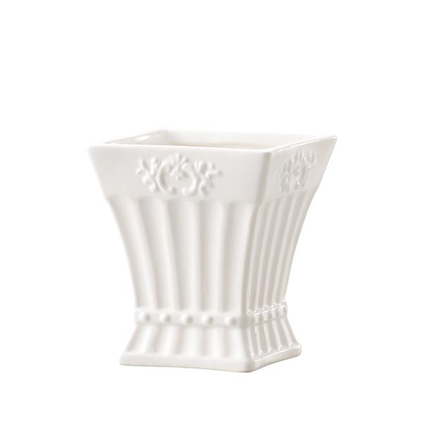 クレイ Petit blanc　WHITE 344-180-100 花器 花瓶 陶器花器