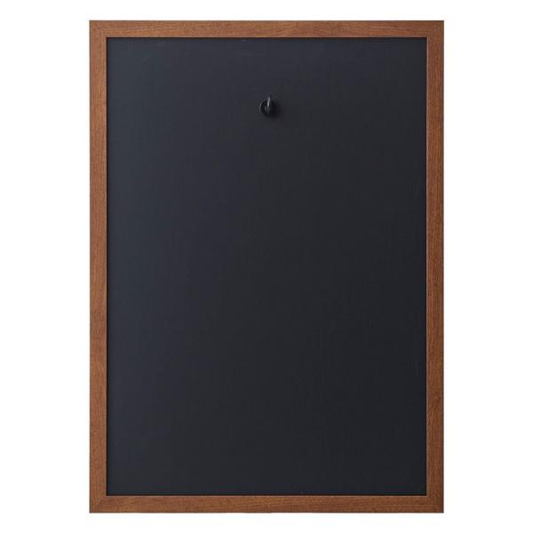 【商品仕様】最大幅32.7cm 最大奥行45cm 高さ1.2cm素材：MDF/紙貼り・鉄（黒板）※A3サイズに対応※壁掛け用金具4つ取付済※マグネット式フック、白チョーク、布（チョーク消し用）同梱※耐荷重：150g(マグネット式フック・メッ...