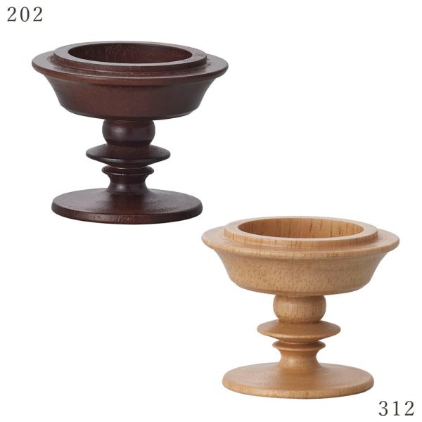 【商品仕様】直径8.2cm高さ7.1cm内寸:直径5.3cm 高さ2cm素材:天然木/PU塗装※777-194に適応( fnrl ) インテリア 花資材 花器 ベース アレンジ 安い 装飾 フラワーアレンジメント 土台 母の日 結婚式 クリ...