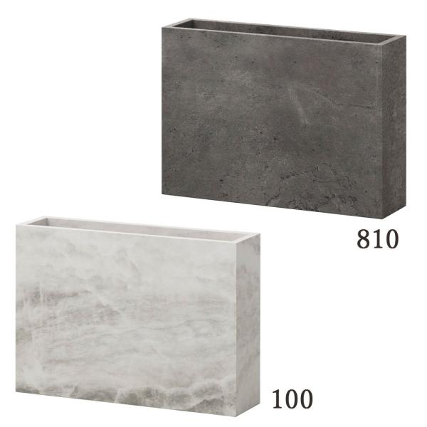 【商品仕様】幅28cm奥行8cm高さ20cm素材：MDF（紙貼り）【お伝えしたいこと】※陶器ではありません。※本商品はMDFに紙貼りを施しており、水に弱いためお手入れの際は渇いた布をご使用ください。 木製 コンクリート調 レクタングル 長方...