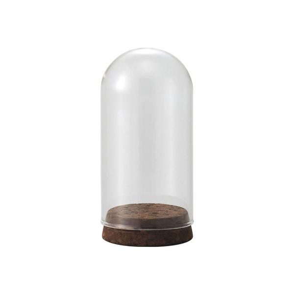 ガラス ベース とりよせ品 Glass Dome with Cork(ガラスドームウィズコルク)*1セット(6個入り) 花瓶 コンポート インテリア 花資材 花器 ベース アレンジ