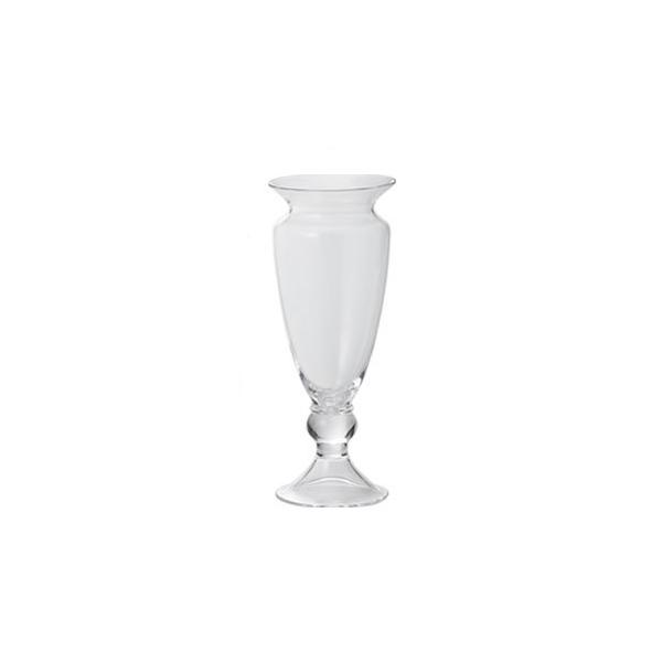 【商品仕様】径8cm高さ22cm重量約330g素材：ガラス( glssvase ) ガラス 花瓶 オシャレ コンポート インテリア 花資材 花器 ベース アレンジ 安い 装飾 フラワーアレンジメント 土台 母の日 結婚式 クリスマス 正月 ...