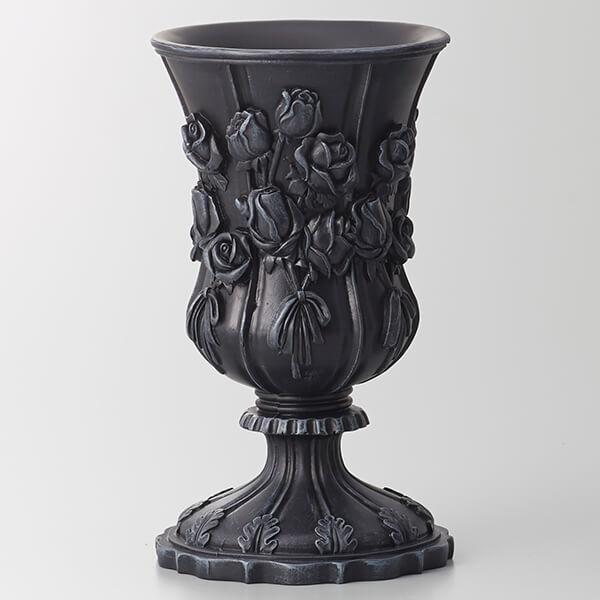 【商品説明(素材)】直径13cm 高さ24cm(ポリレジン・ペイント)【お伝えしたいこと】※粘着性の強いテープを貼ると、表面の箔・塗装が剥がれる恐れがあります。 インテリア 花資材 花器 ベース アレンジ 安い 装飾 フラワーアレンジメント...