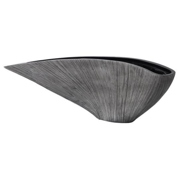 【商品仕様】幅78×奥行21×高さ27cm(口径：幅68×奥行11cm)(深さ：16.5〜19cm)素材：ポリレジン・ペイント【お伝えしたいこと】※仕上の特性上、発色に個体差があります。※製法上、内側に研磨処理を施しておりません。　小さな突...