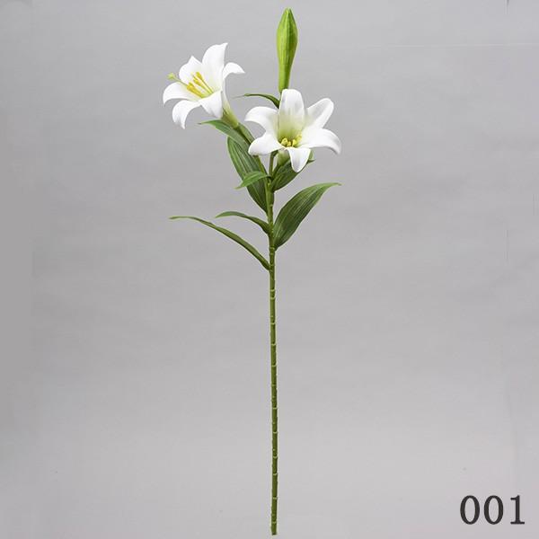 造花 とりよせ品 花びし スタイリッシュイースターリリー ホワイト インテリア インテリアフラワー フェイクフラワー シルクフラワー 花材 Hnb F4114 造花ドライフラワー専門問屋花びし 通販 Yahoo ショッピング