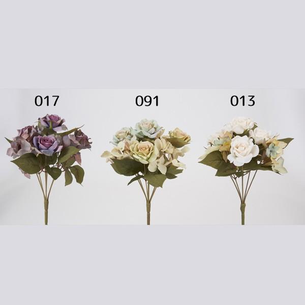 造花 とりよせ品 アンティークローズブッシュ インテリア インテリア